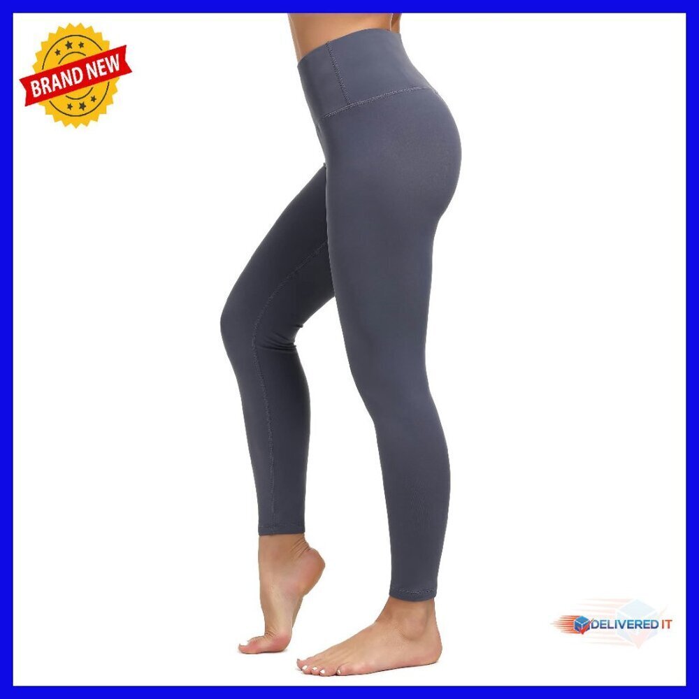 High Waist Compression Yoga Pants with Inner Pockets Tummy Control